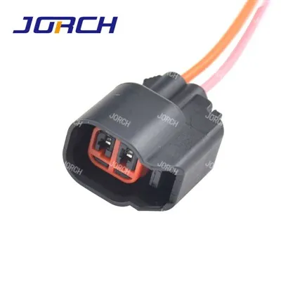 2-poliger Kabelbaumstecker für automatische Öleinspritzdüse, Formaldehyd-Modifikation, mit Anschlüssen DJ7023C-1.5-21