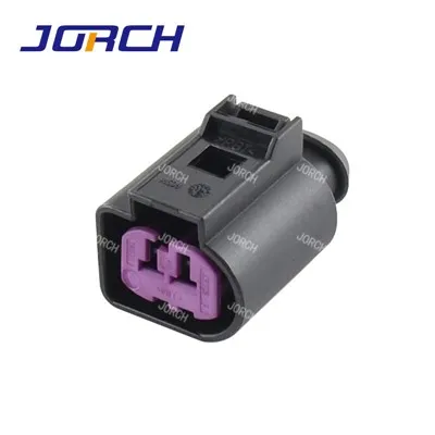 2-polige Buchse für wasserdichtes Motorlautsprechergehäuse, automatische Sensorstecker 1J0973772 1J0 973 772