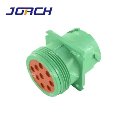 Grüner 9-poliger Kabelbaum-Kabelstecker der Duetsch HD10-Serie HD10-9-1939P-P080